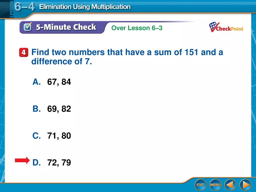 Algebra 1 - Page 19