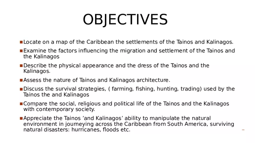 The Tainos and Kalinagos - Page 2