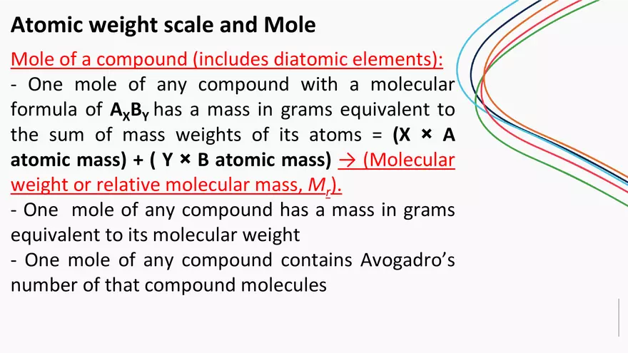 Atomic Weight Scale and Molecular Weight - Page 4