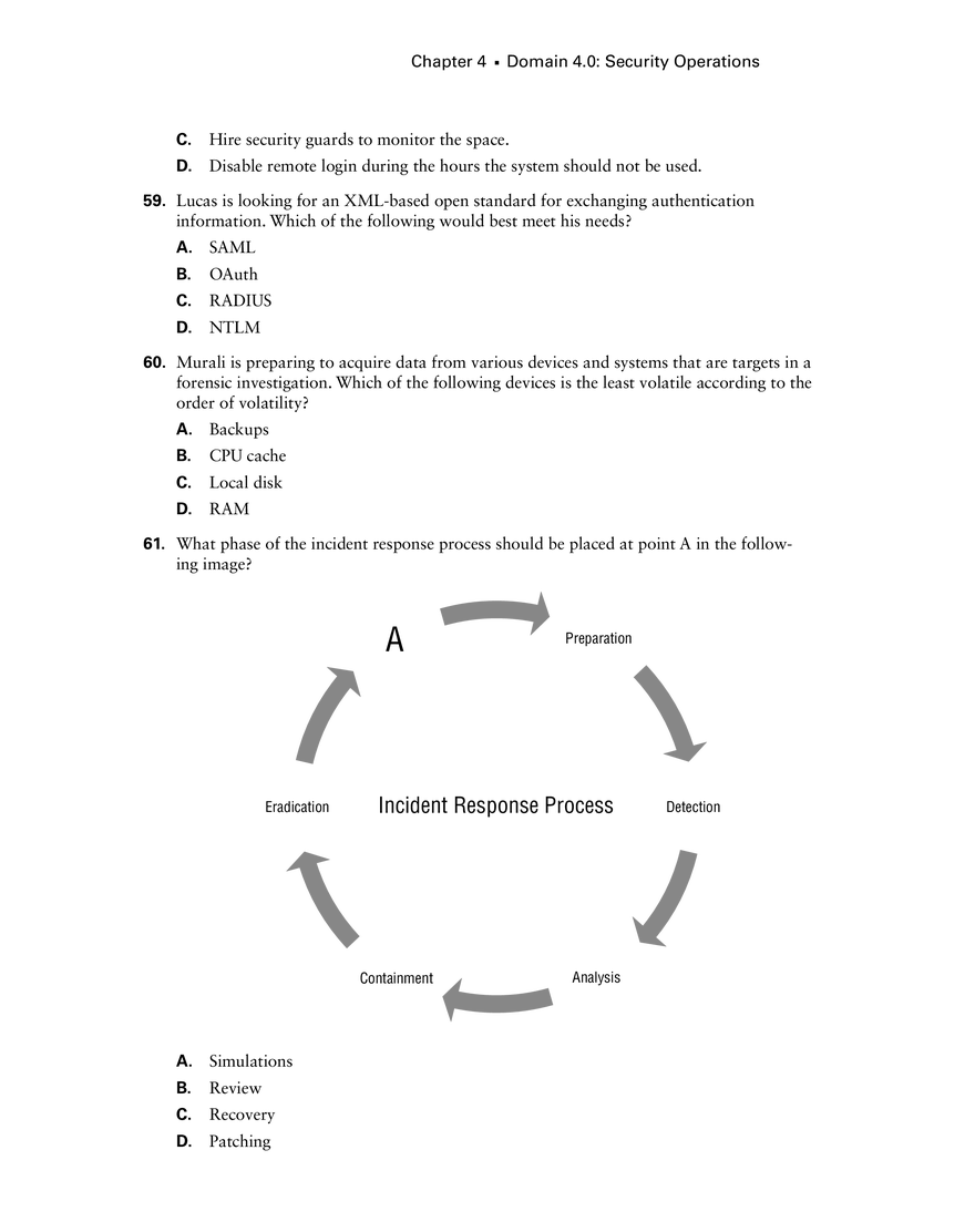 Chapter 4 Domain 4.0 Security Operations - Page 5