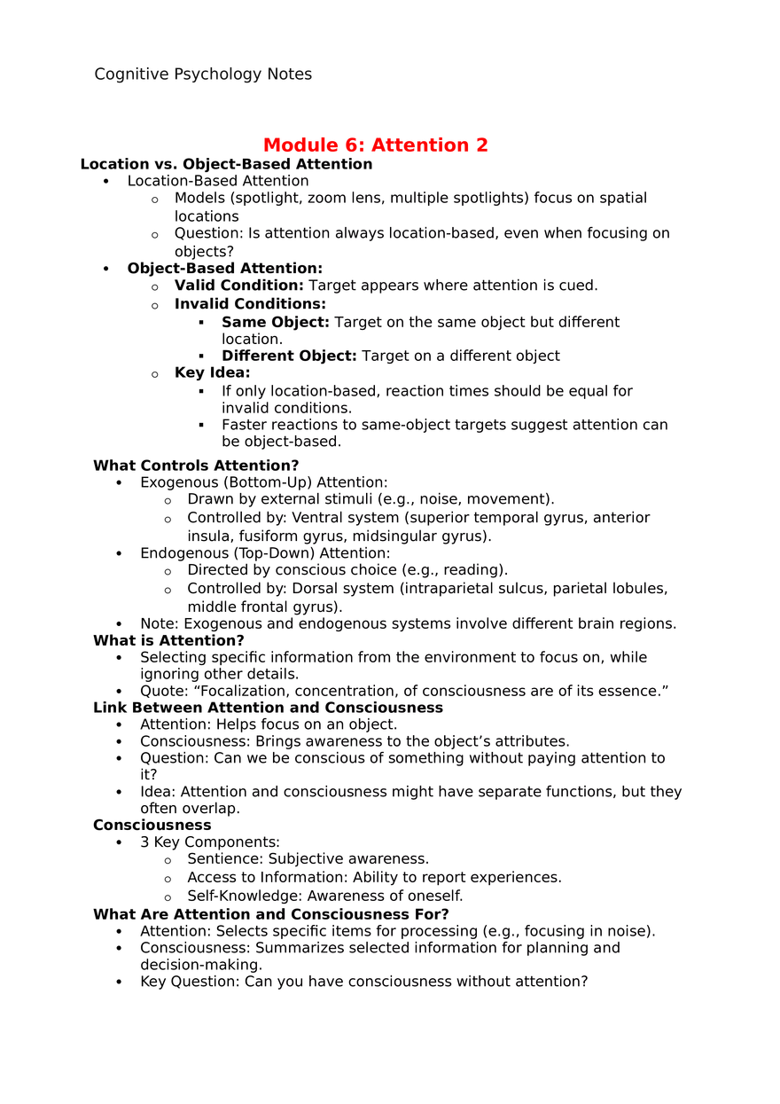 Module 6 Attention 2 - Page 1