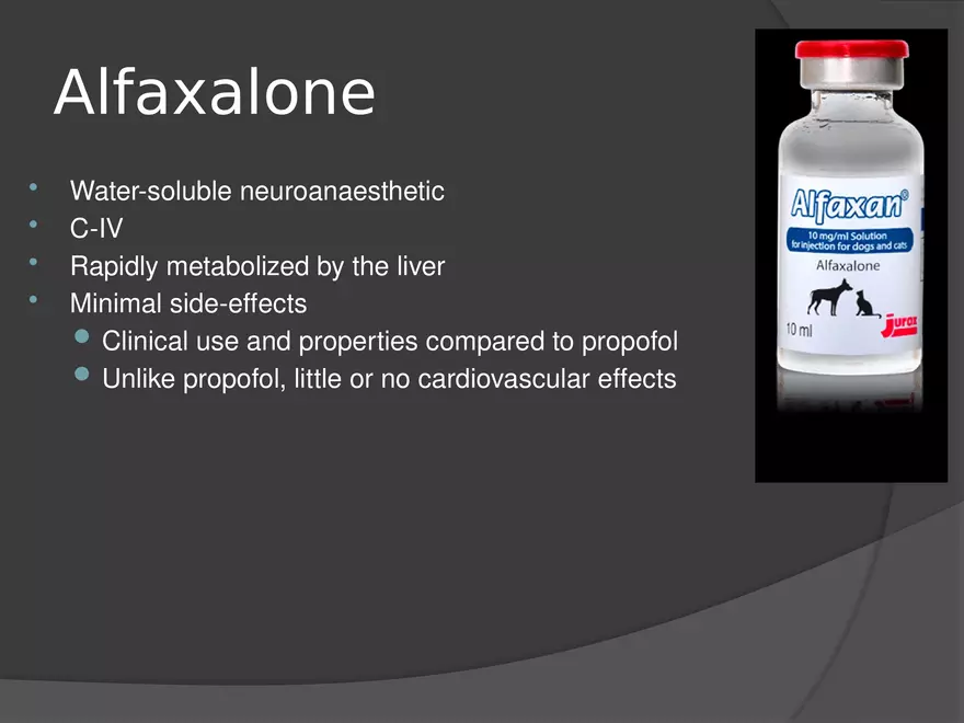 Anesthetic Drugs (Veterinary) - Page 17