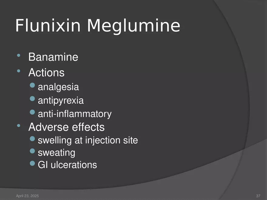 Anesthetic Drugs (Veterinary) - Page 31