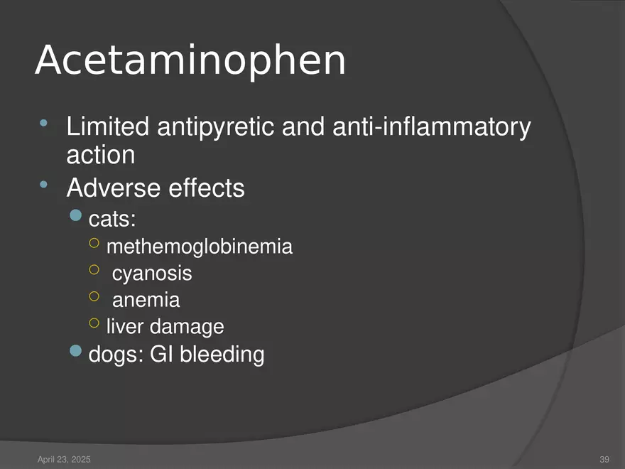 Anesthetic Drugs (Veterinary) - Page 33