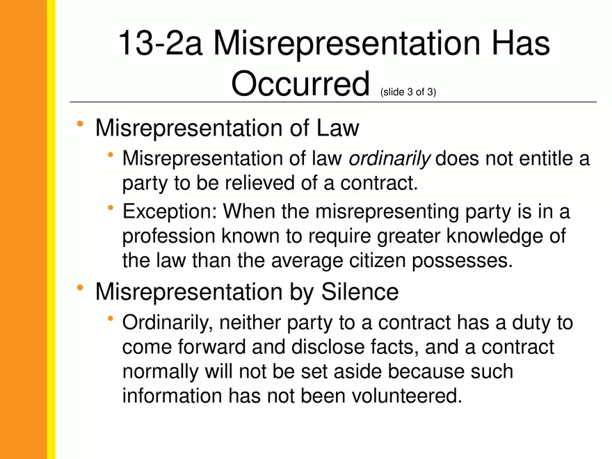 13-2 Fraudulent Misrepresentation - Page 4
