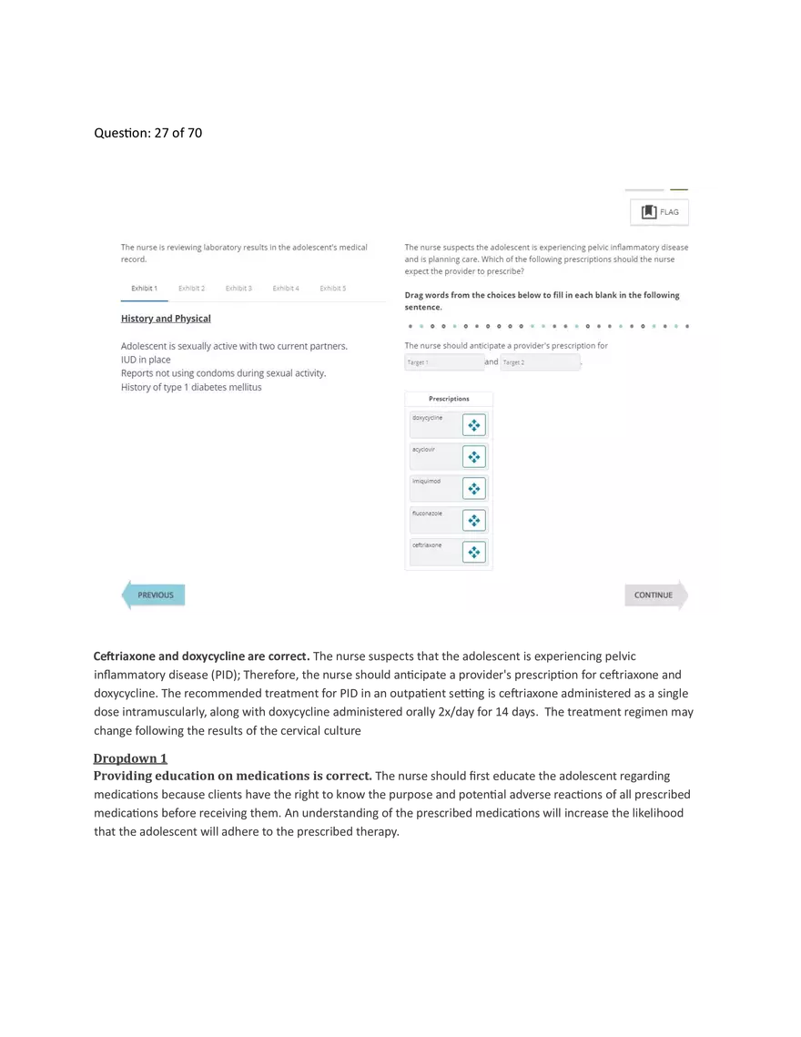 Ati Pn Maternal Proctored Exam 2023 With Ngn - Page 11