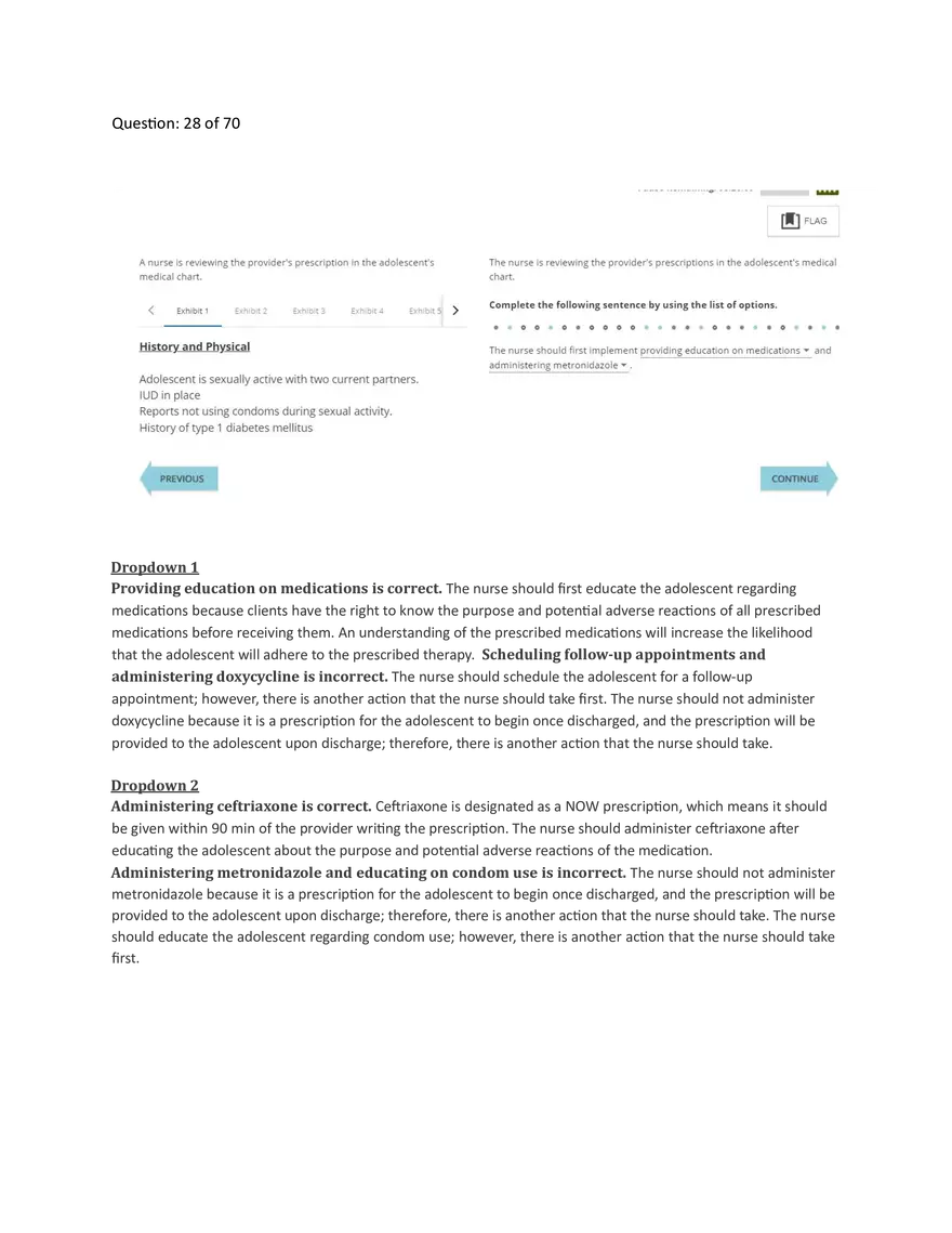 Ati Pn Maternal Proctored Exam 2023 With Ngn - Page 12