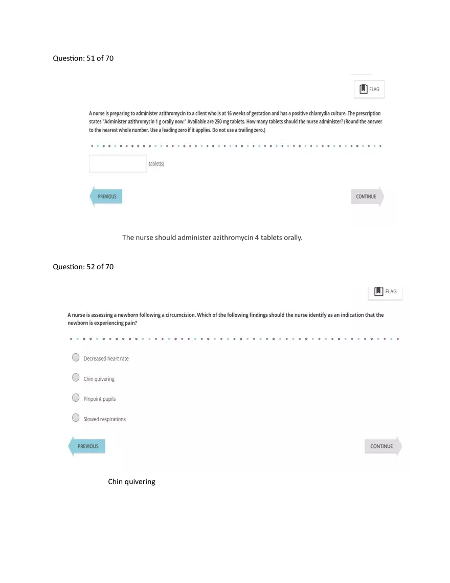 Ati Pn Maternal Proctored Exam 2023 With Ngn - Page 26
