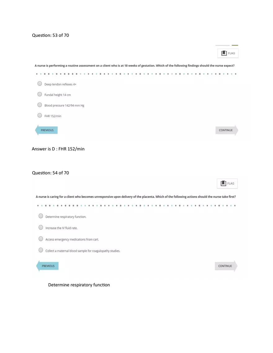 Ati Pn Maternal Proctored Exam 2023 With Ngn - Page 27
