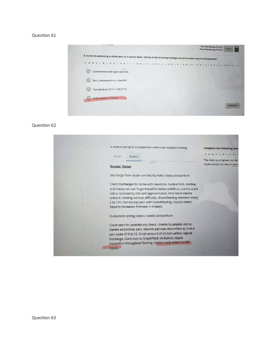 Ati Pn Maternal Proctored Exam 2023 With Ngn - Page 32