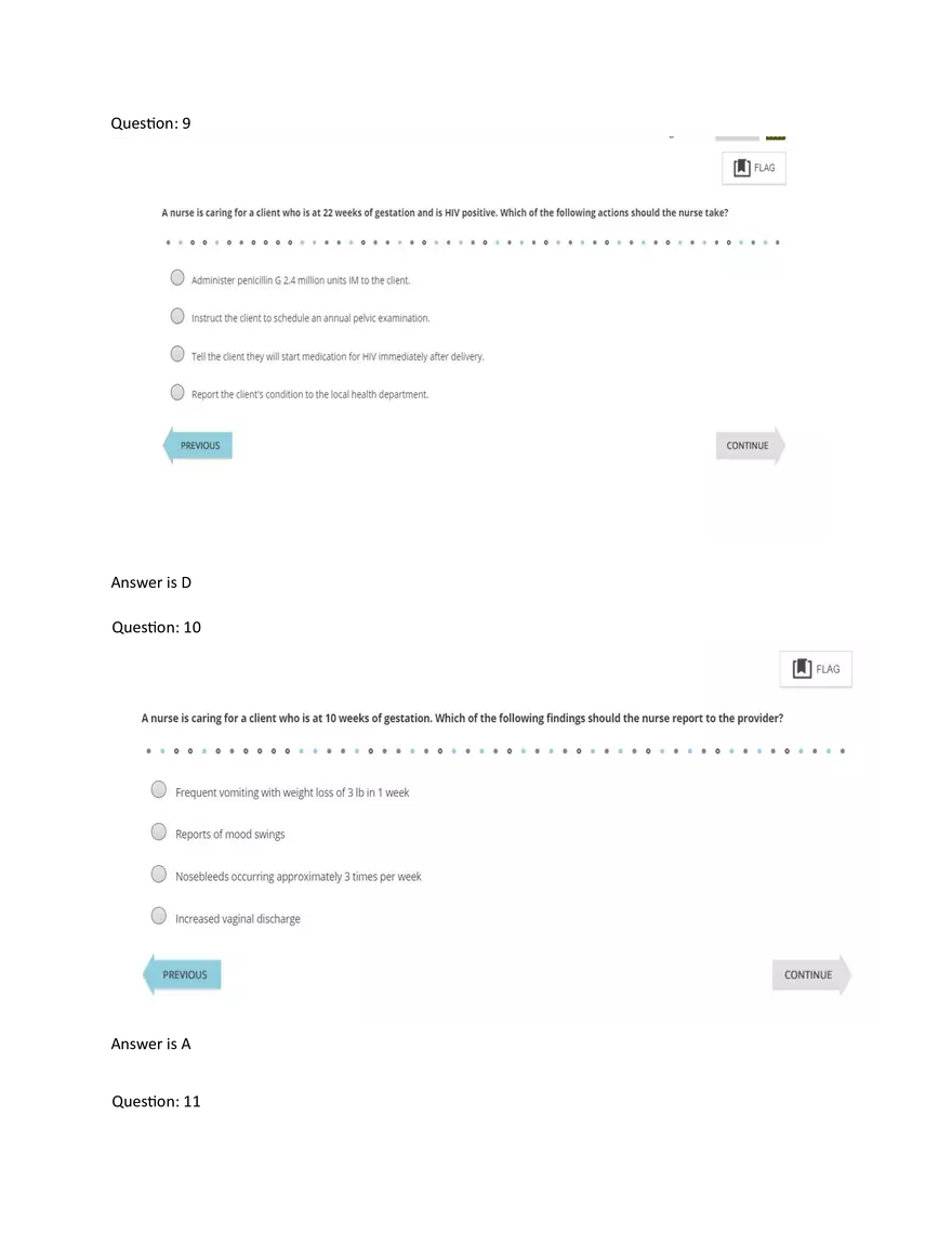 Ati Pn Maternal Proctored Exam 2023 With Ngn - Page 37