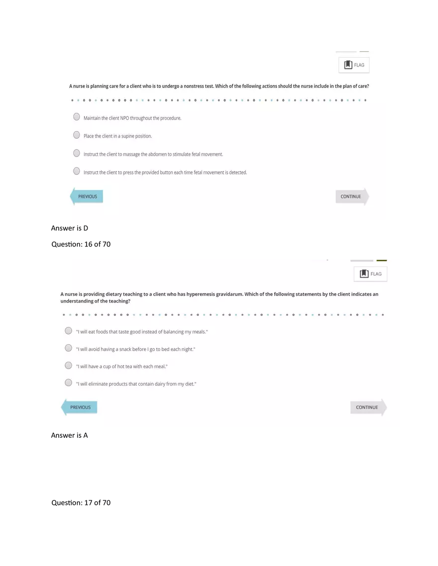 Ati Pn Maternal Proctored Exam 2023 With Ngn - Page 40