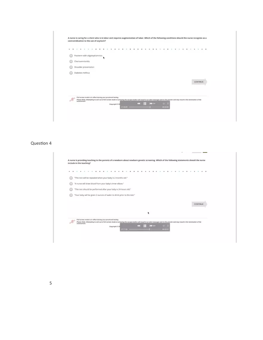 Ati Pn Maternal Proctored Exam 2023 With Ngn - Page 2
