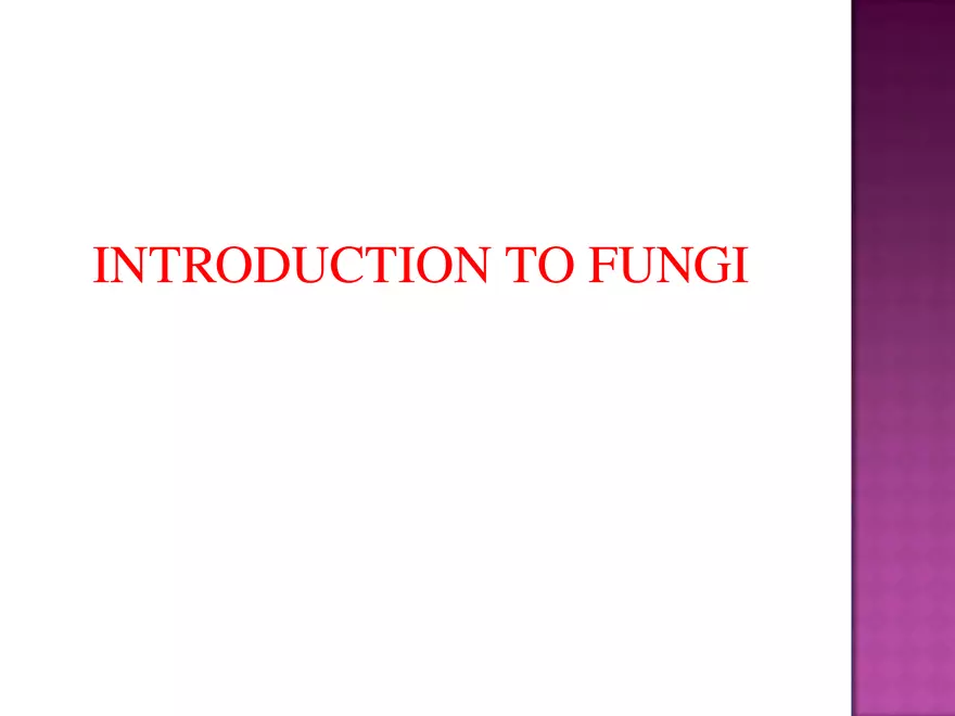 Introduction to Fungi - Page 1