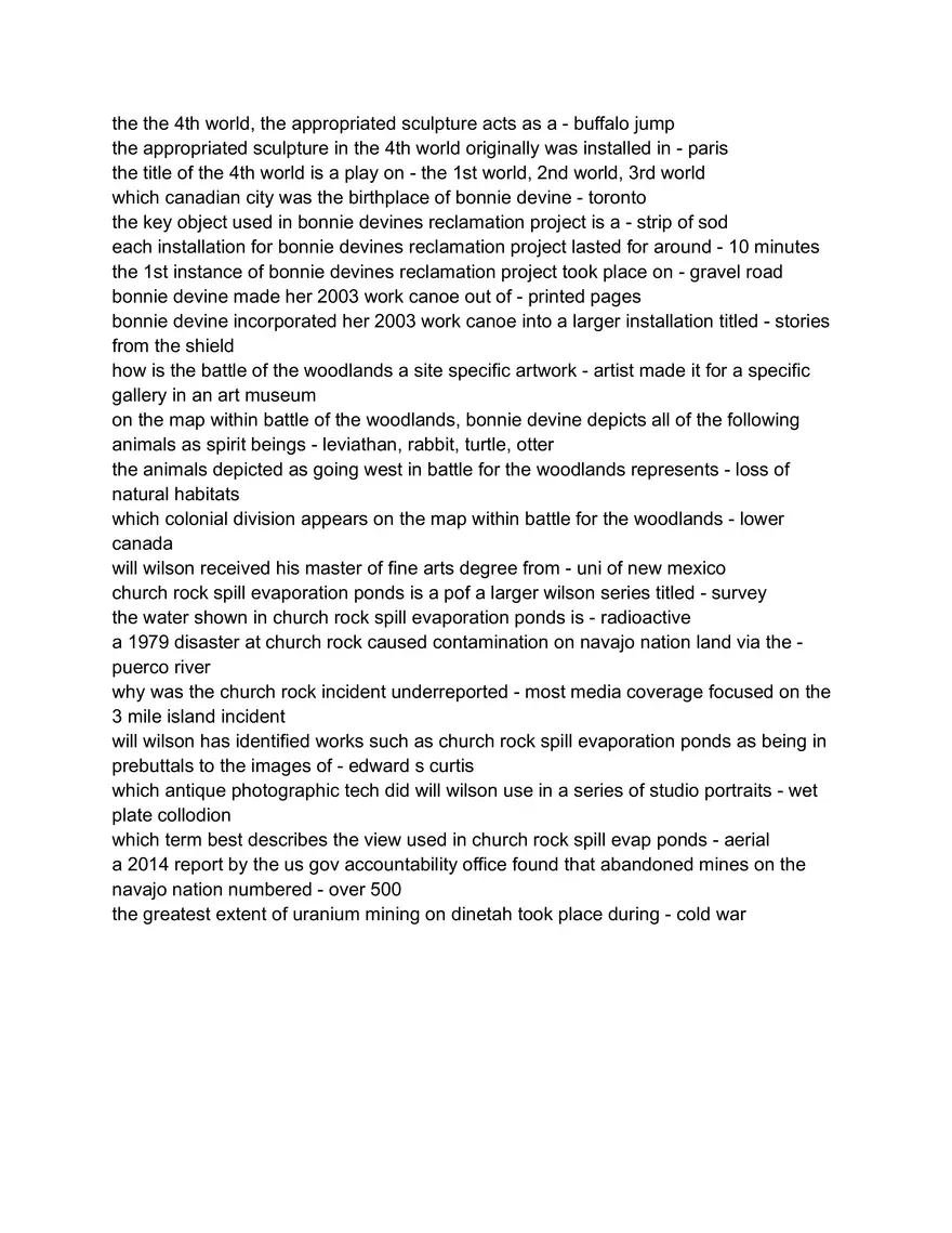 Art History Test - Page 2