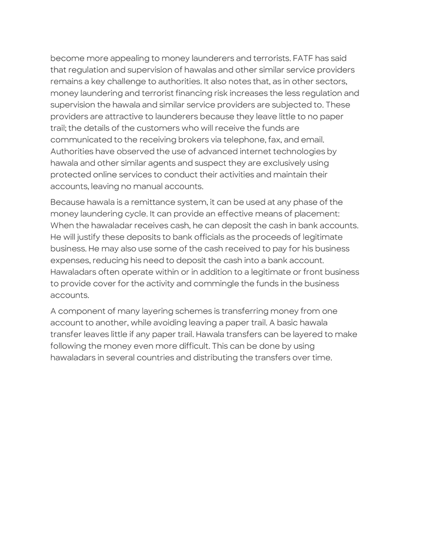 Terrorist Financing - Page 17