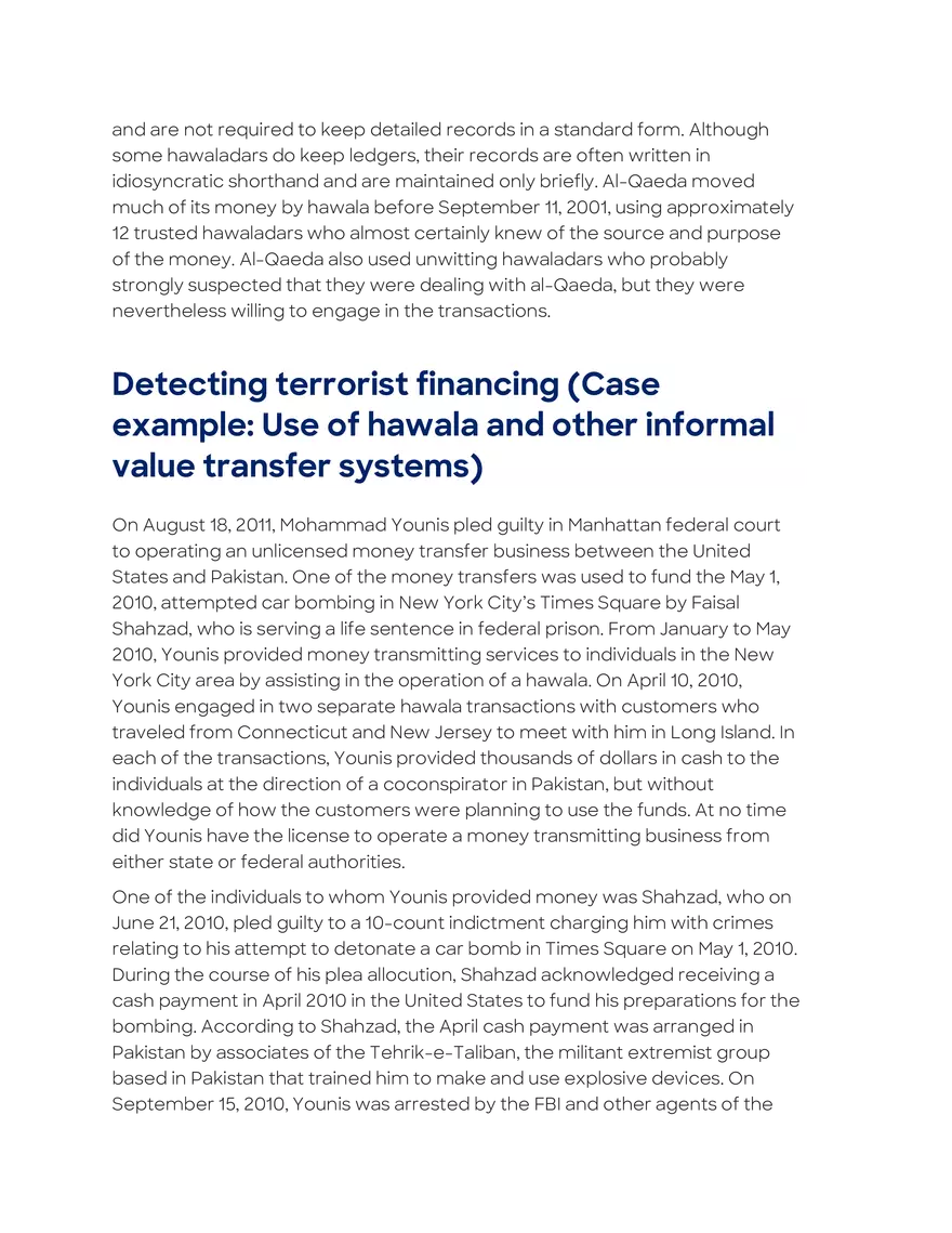 Terrorist Financing - Page 19