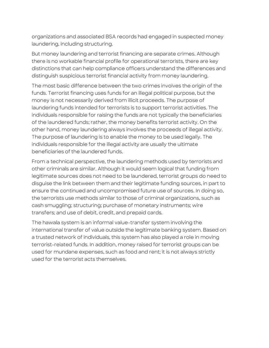 Terrorist Financing - Page 2