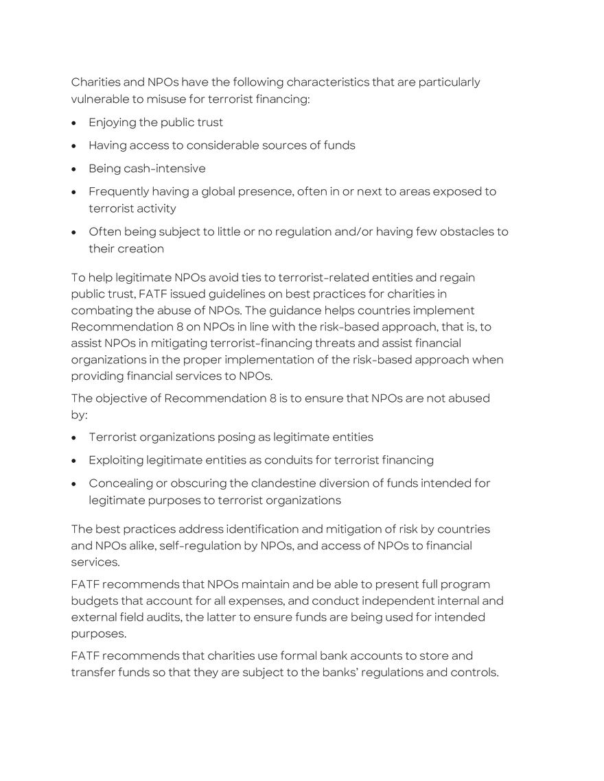 Terrorist Financing - Page 3