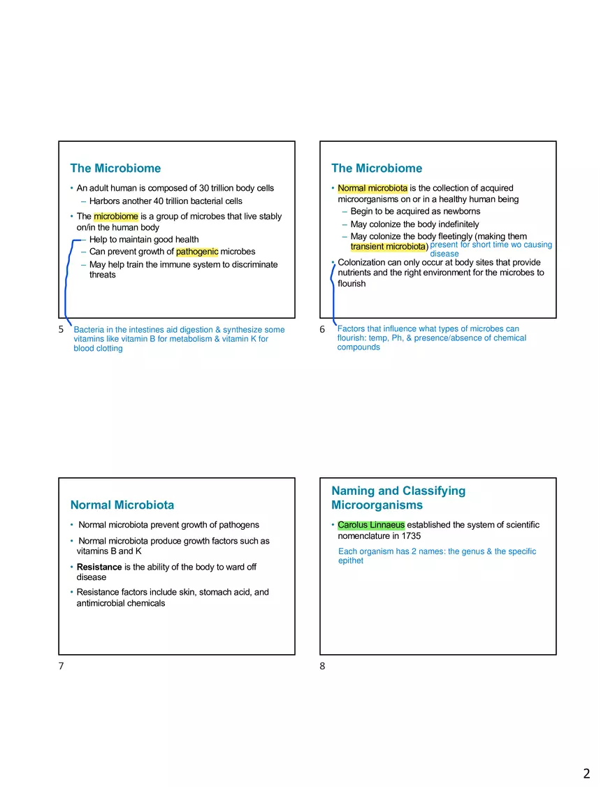 Chapter 1 The Microbial World and You - Page 2