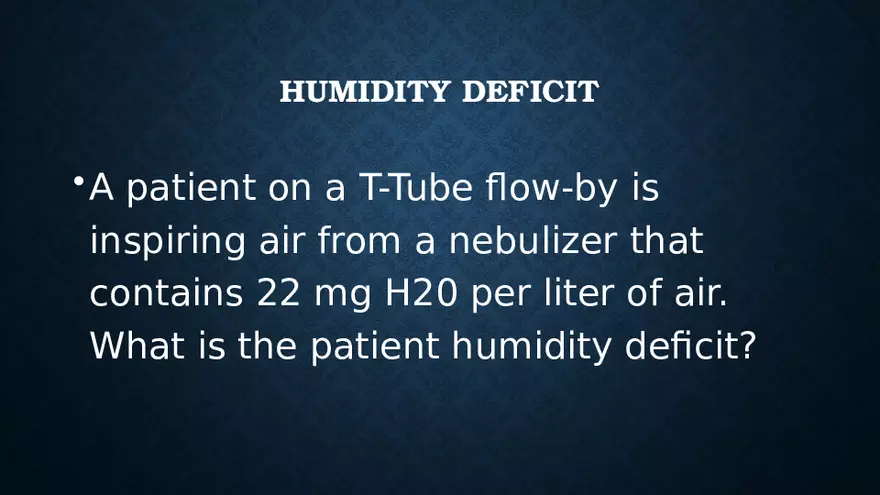 Aerosol and Humidity Therapy - Page 27