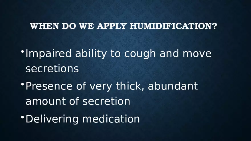 Aerosol and Humidity Therapy - Page 31