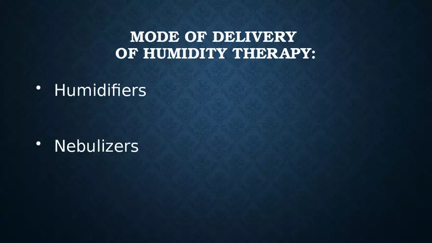 Aerosol and Humidity Therapy - Page 34