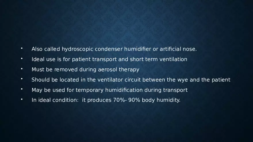 Aerosol and Humidity Therapy - Page 49