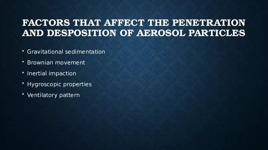 Aerosol and Humidity Therapy - Page 58