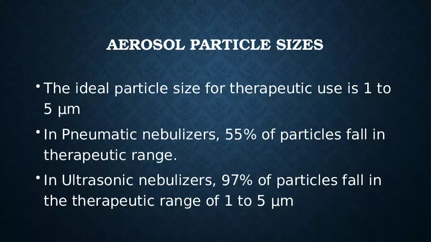 Aerosol and Humidity Therapy - Page 71