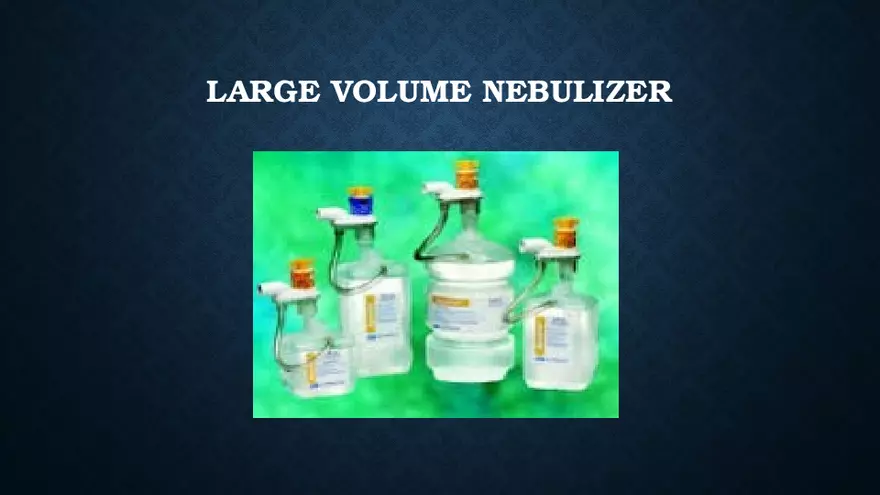 Aerosol and Humidity Therapy - Page 75