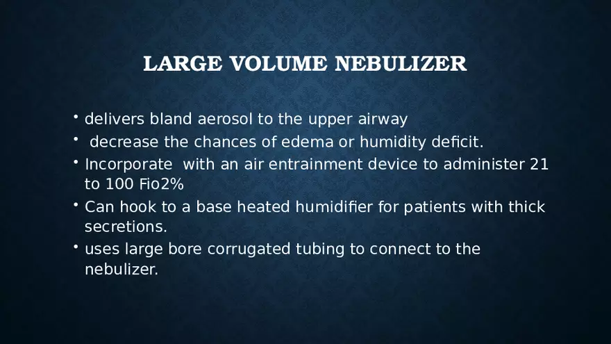 Aerosol and Humidity Therapy - Page 76