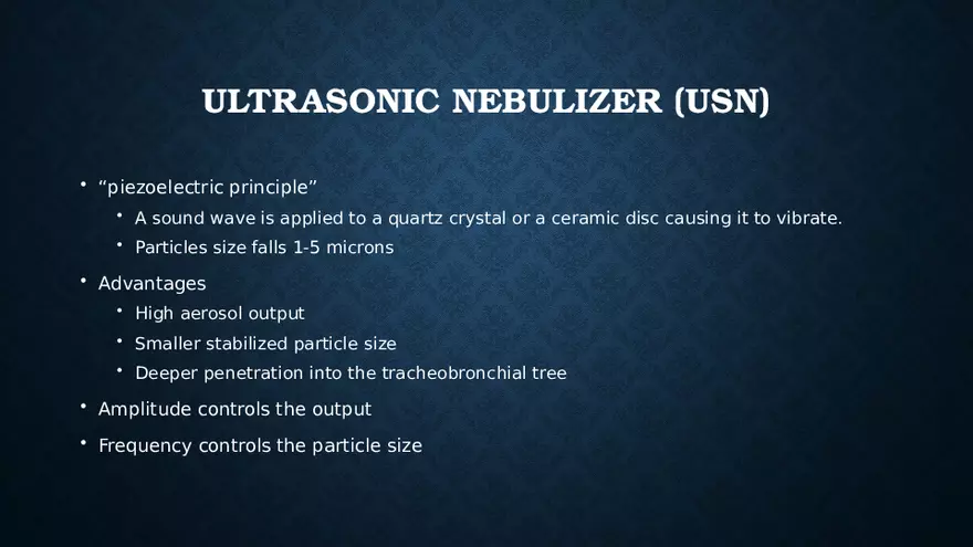 Aerosol and Humidity Therapy - Page 86