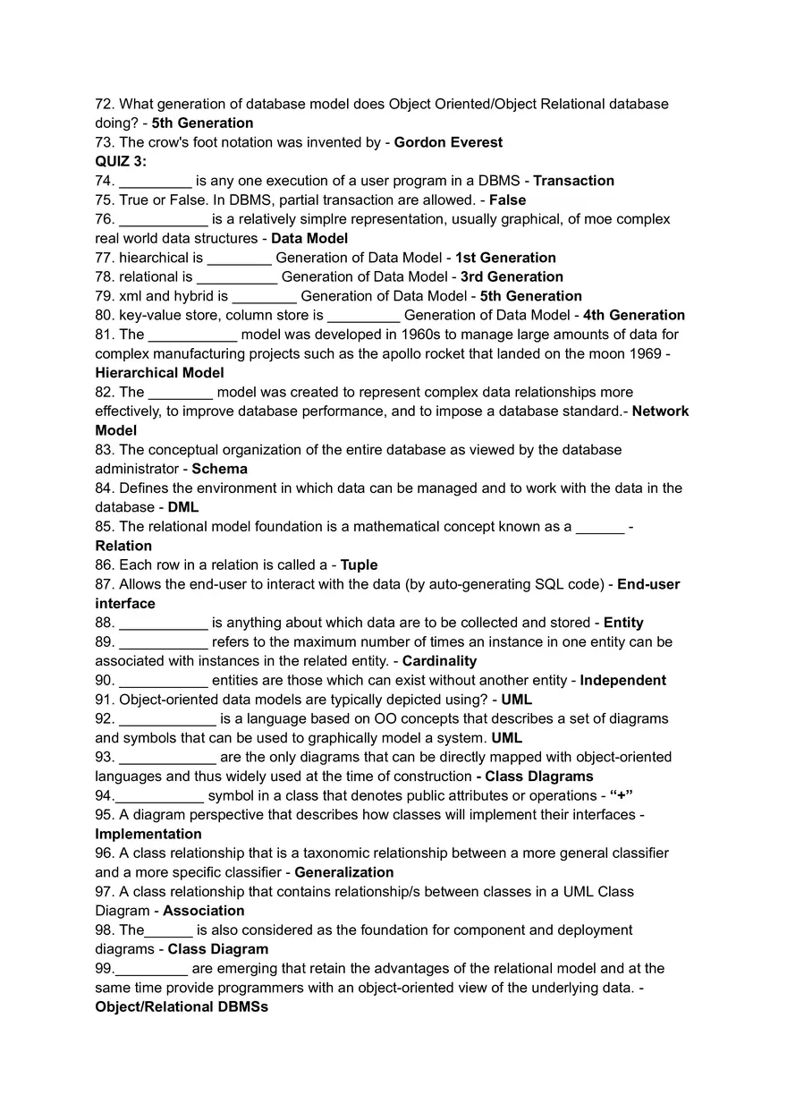 DBMS Reviewer (Basis on Quizzes) - Page 4