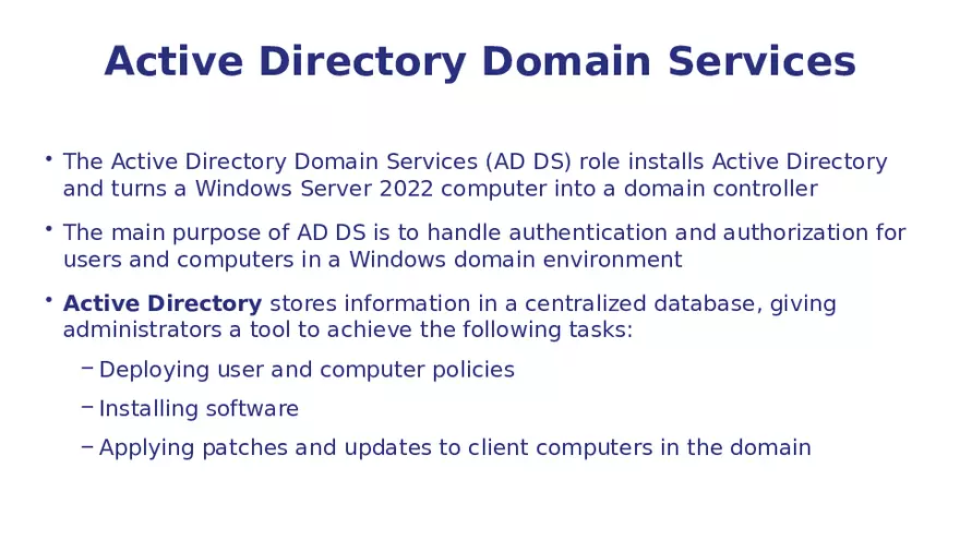 Module 1 Dive Into WindowsServer Hybrid Infrastructure - Page 19