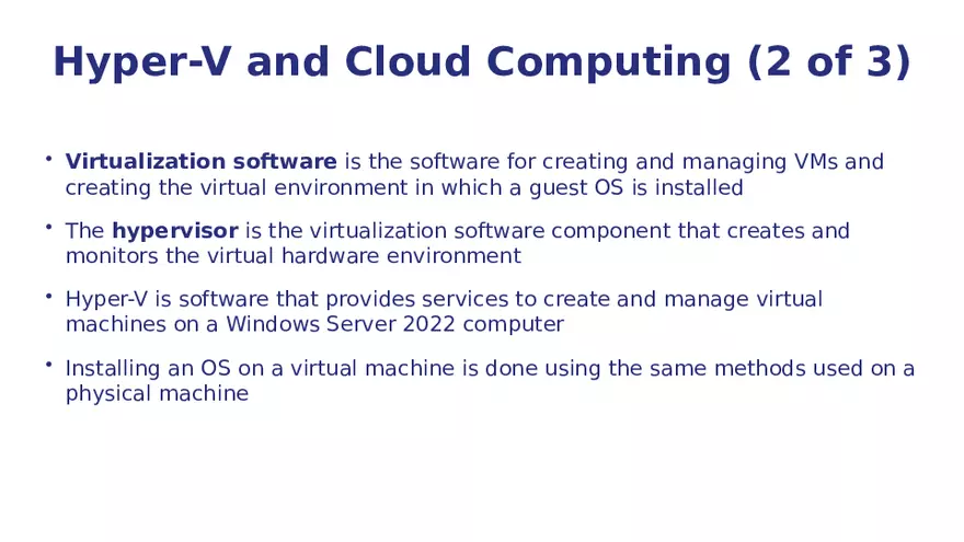 Module 1 Dive Into WindowsServer Hybrid Infrastructure - Page 23