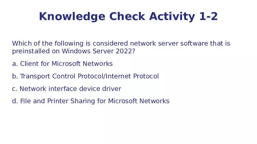 Module 1 Dive Into WindowsServer Hybrid Infrastructure - Page 27