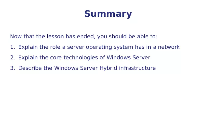 Module 1 Dive Into WindowsServer Hybrid Infrastructure - Page 39