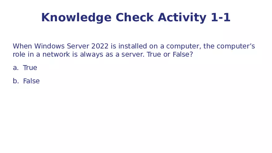 Module 1 Dive Into WindowsServer Hybrid Infrastructure - Page 3