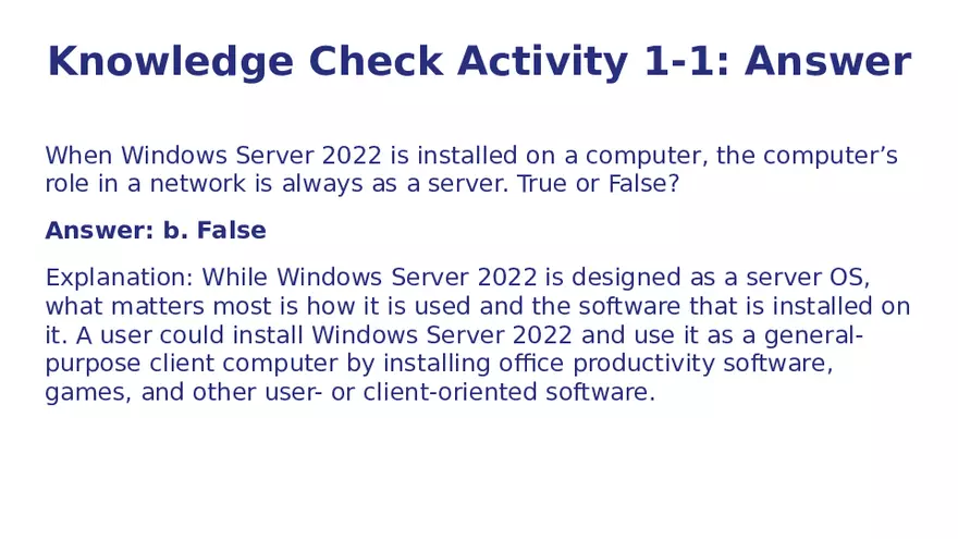 Module 1 Dive Into WindowsServer Hybrid Infrastructure - Page 4