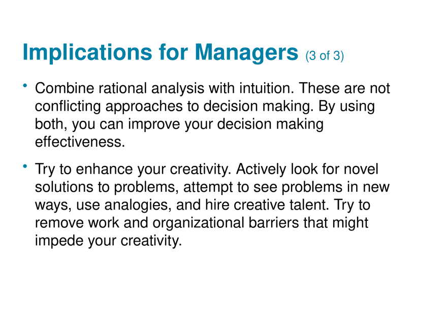Chapter 5 Perception and Individual Decision Making - Page 31