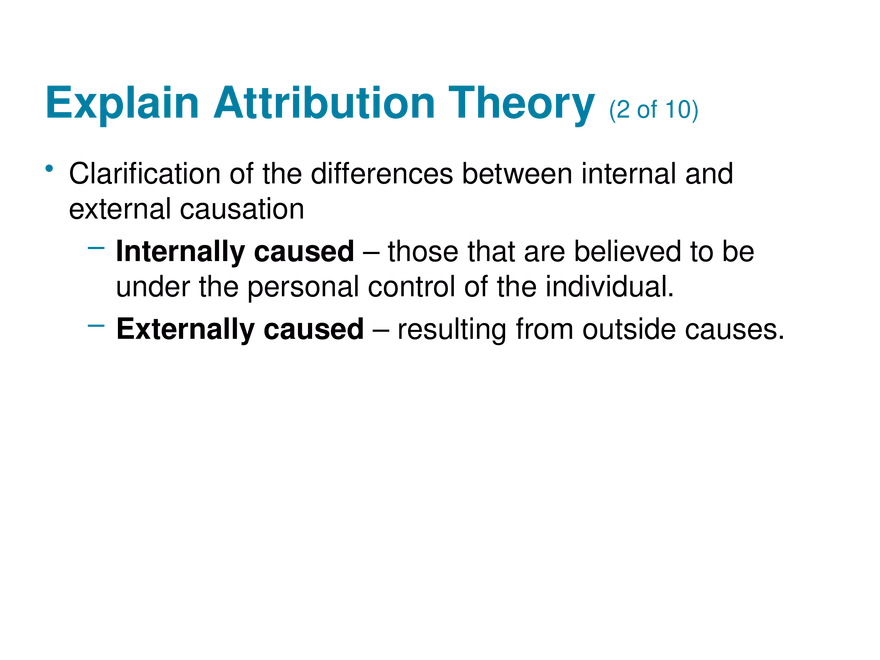 Chapter 5 Perception and Individual Decision Making - Page 33