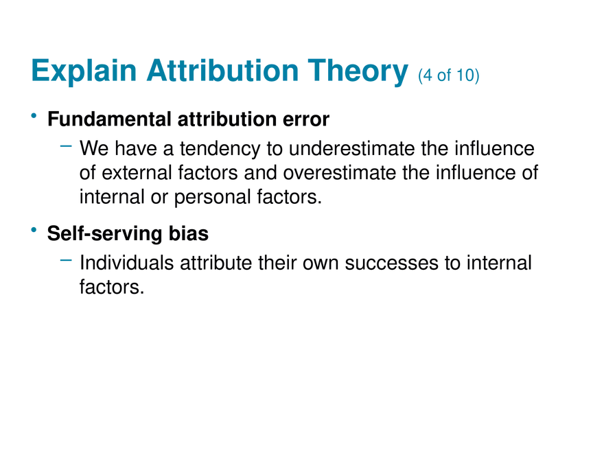 Chapter 5 Perception and Individual Decision Making - Page 35