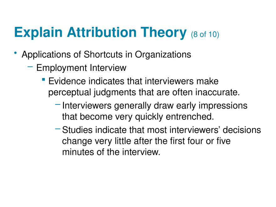 Chapter 5 Perception and Individual Decision Making - Page 4