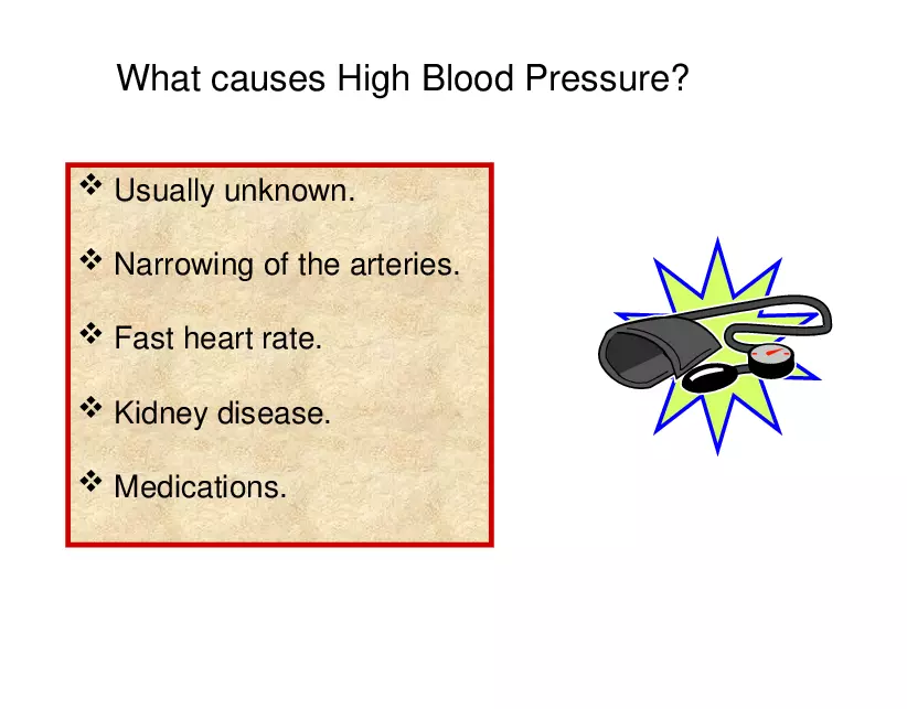 High Blood Pressure - Page 13