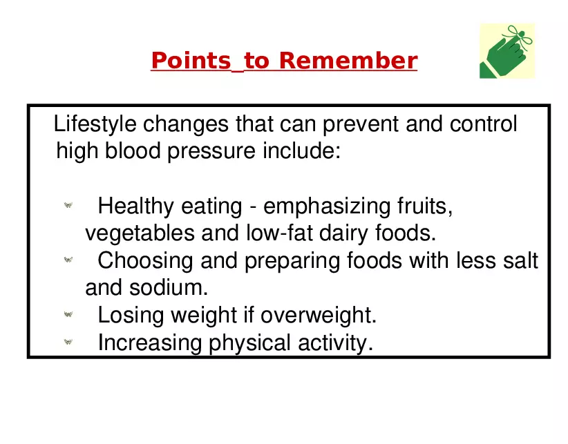 High Blood Pressure - Page 5