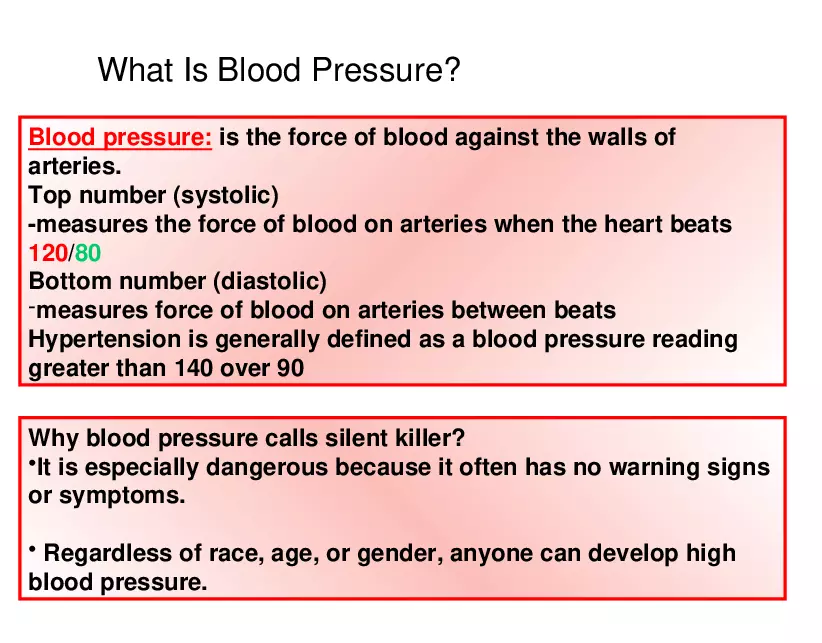 High Blood Pressure - Page 6