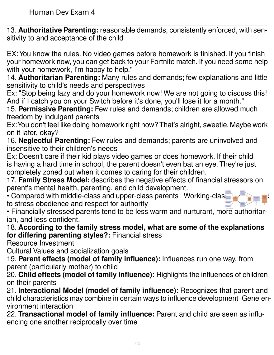 Human Dev Exam 4 - Page 2