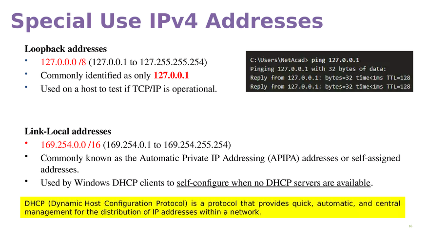Module 11  IPv4 Addressing - Page 8