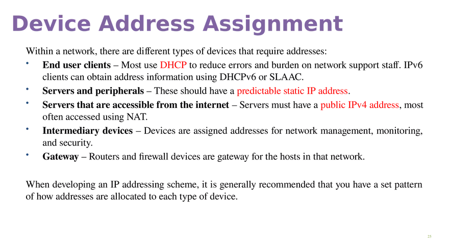 Module 11  IPv4 Addressing - Page 18